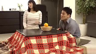 japanese cute house wife fuckin on the Bus and Man is lucky god