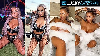 Hayley Davies and Hayley's vertical video by Mr Lucky Life