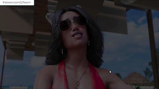 Hot back, sexy back, 4k porn