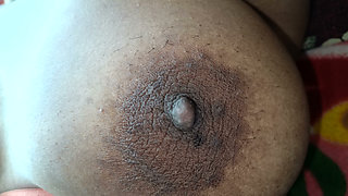 Housewife wet pussy and cute breast