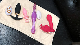 Two-point Pleasure Training for Pussy and Anus