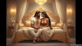 Innocent village girl gives sloppy blowjob and takes dick like a slut