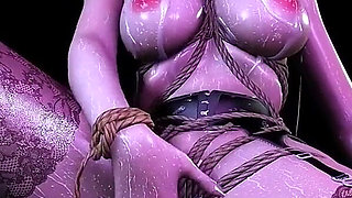3D Goddess of Night Temptation - 3D Animation Hentai