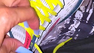 Smelly Gym socks and feet after working out