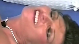 Hairy German Babe in Stockings Pounded in Homemade Session