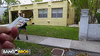 Bangbros - asian bombshell Keilani Kita jumps on the bang bus