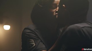 Nicole Kitt's Wild Ebony Passion Ignites in Dirty Creampie Heat