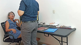 Conducting interviews, and the last one was the best with calvohot70, I couldn't resist. Spanish porn.