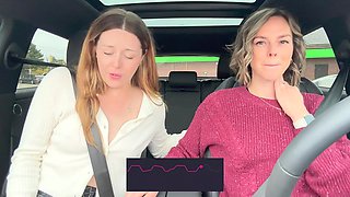 Serenity Cox and Nadia Foxx Take on Another Drive Thru with the