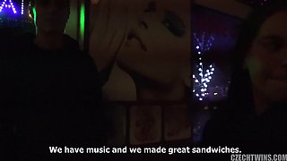 Czech Twins Thrill in Hardcore Group Sex Brunette Booty Heat