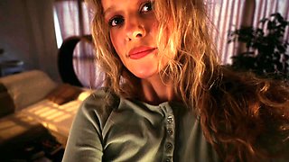 Blonde teen Sierras first erotic masturbation video