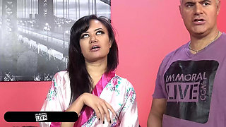 Gushing Storm Unleashed As Annie Cruz's Pussy Takes Cock!