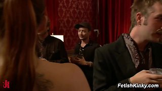 Xxx Restrain bondage Soiree With Katie Kox