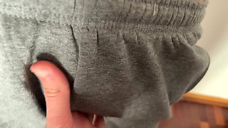 Stepbrother Cums in My Dirty Panties and I Will Wear Them at the Gym