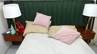 Gagging Sex Couple Blonde Latina