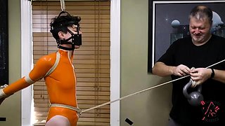 Kaecie vs. Her Amplified Tension Bondage