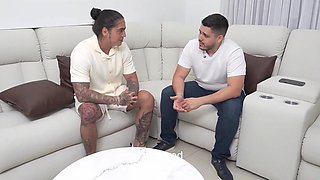 Latina rides cock of her her BF’s friend