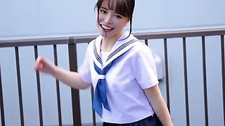 Asian japanese plays with anal toys
