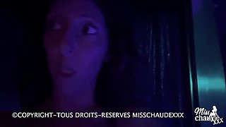 French Amateur Brunette Rough Anal with Big Black Cock in Sauna - Deep Throat and Doggy Style