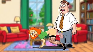 Hot Wife Cheats with BBC - Animated Cartoon Parody