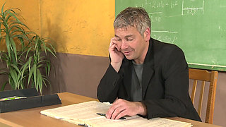 Teacher Fucks Student on Desk Until She Squirts All Over Me