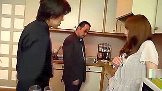 Japanese MILF And Step daughter Get Fucked