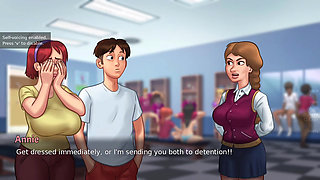 Summertime saga 1st day at college