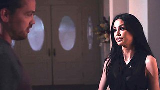 Jamie Michelle gets her big boobs covered with sperm after a hot session