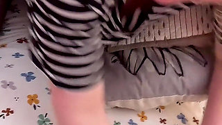 She Invites His Penis to Cum Inside When Stepson Is Caught Peeping