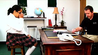 College teen pledges spanking