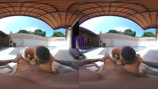 PURITYVR Perversions in public pool with Izadora