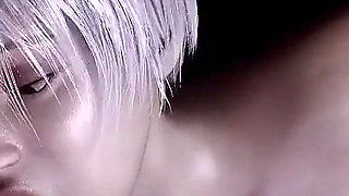 Silver Haired Chick Has a Threesome in the City