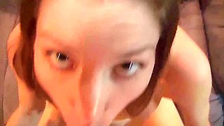 Hairy Pussy Through Her White Leggings