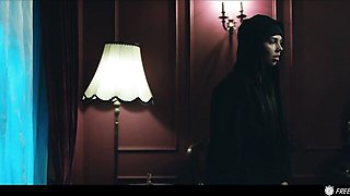 Seductive Steve Q and Milan Cheek at time freeze clip