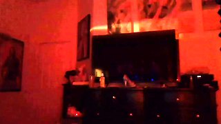 Very Hot Amateur French Teen couple tit fuck on Webcam