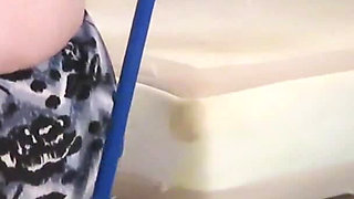 Clean up my room dressed then topless