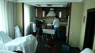 Ghostly Blowjob: Cosplay Maid for Halloween