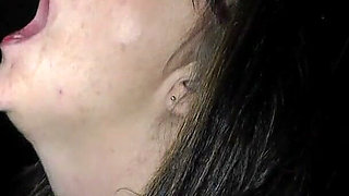 Swallowing 40 Loads From Over 20 Guys in a Bar