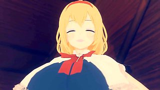 Vore pov, mmd touhou, giantess animation