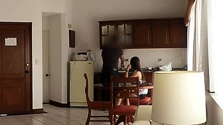 Latina amateur teen GF homemade video fuck with big dick BF