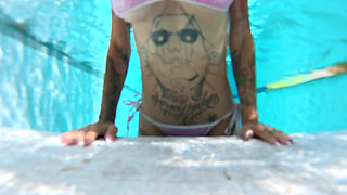 Big Tits Underwater