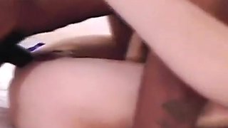 Husband Films BIG BLACK PENIS Cumming Deep In Wife