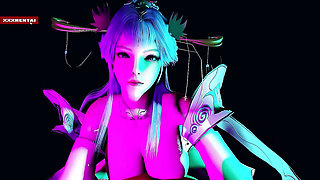 Bigboob Priestess Summons Pleasure - 3D Animation Hentai