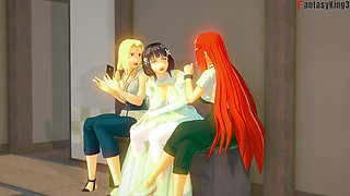Hinata cheat on Naruto on his wedding day - Hinata Hinata NTR: Sinobi's Affair - Full 2 hr movie on patreon: Fantasyking3