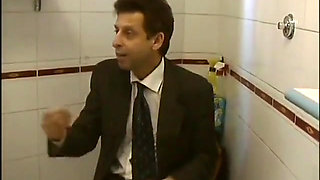 Horny bbw wearing stockings gets slammed and facialized