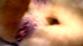 Close Up Pierced Twat Toying