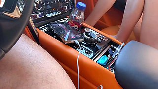 Brunette Flashing Her Titties And Pussy Outdoors In Public