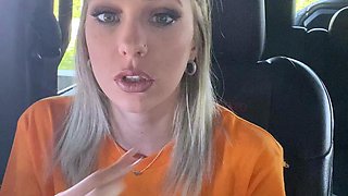 Solo masturbation of a beautiful amateur blonde