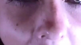 90s Cute Bimbo Gives Insane BJ Swallows