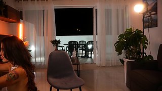 Leann amateur beautiful brunette with big boobs